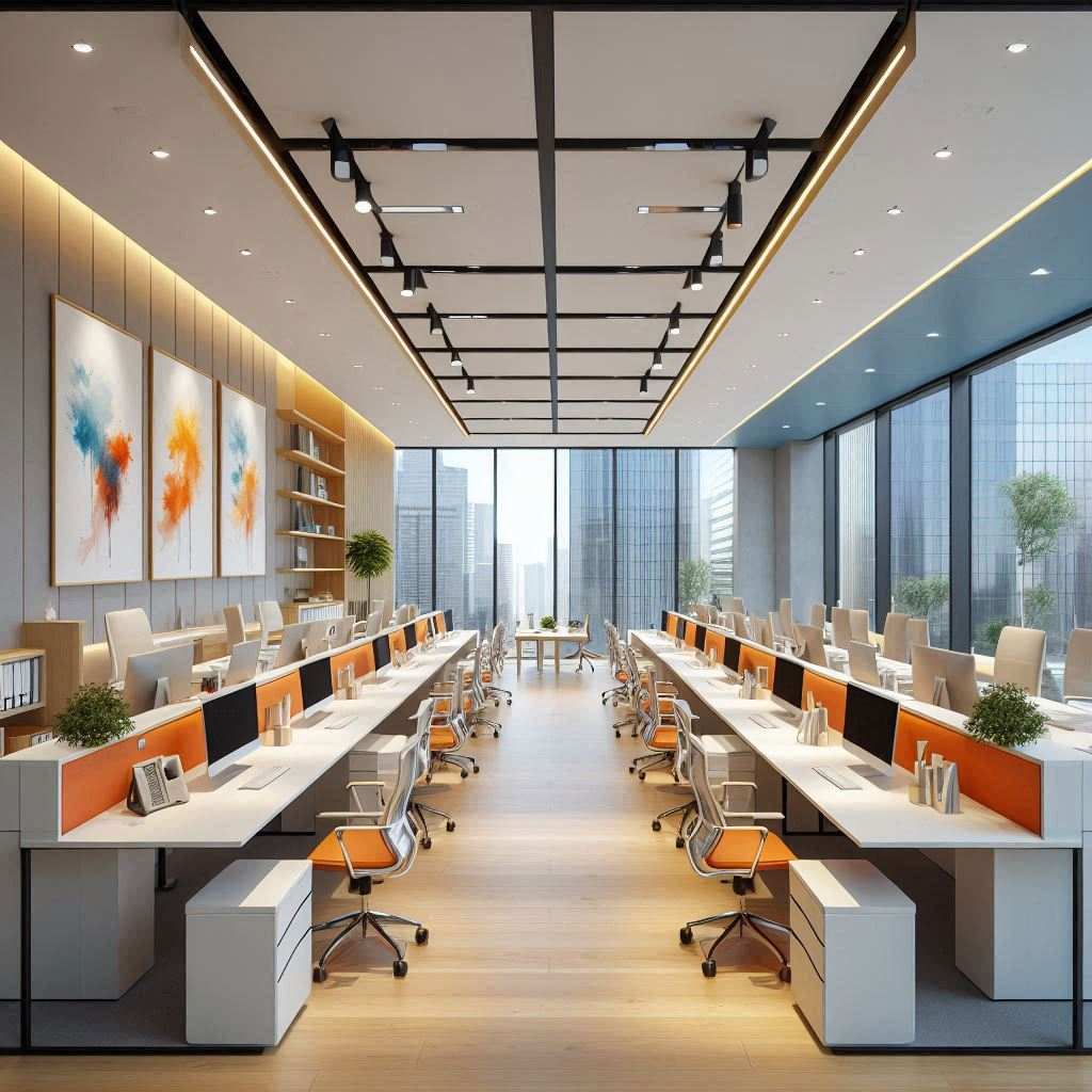 客户接待组怎样用现场反馈修正工位临时调整期间的写字楼办公智能照明控制